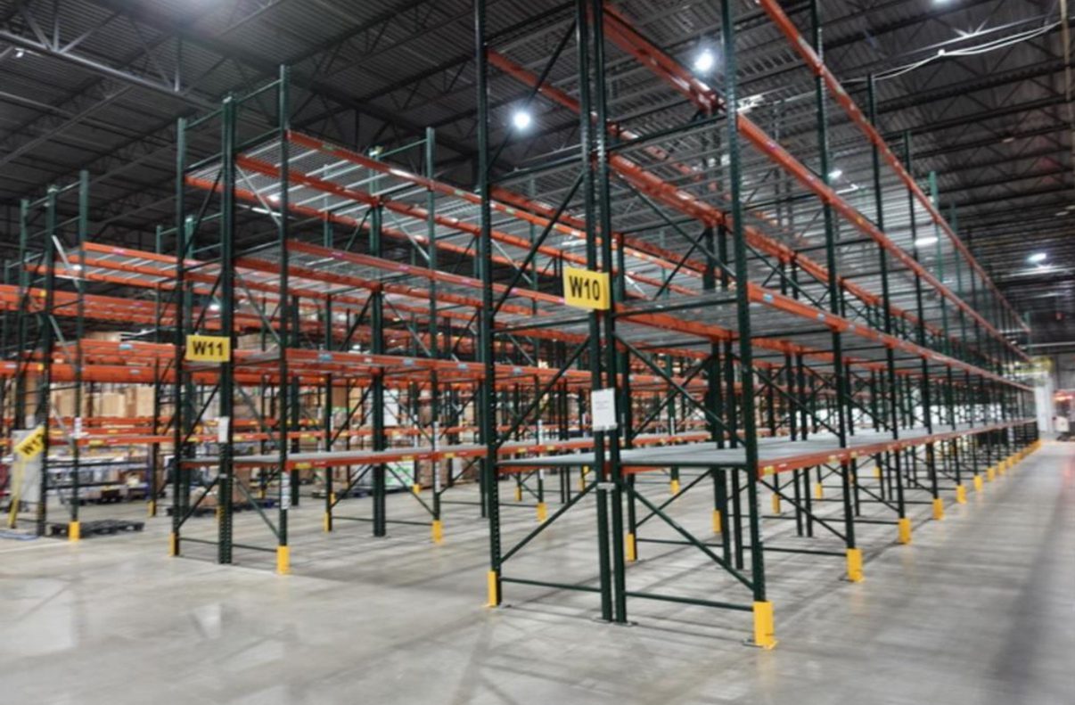 Warehouse racking available to sell